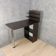 Стіл манікюрний MS-2D+ Венге темний розкладний