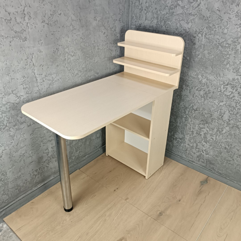 Стіл манікюрний MS-2D+ Венге світлий розкладний