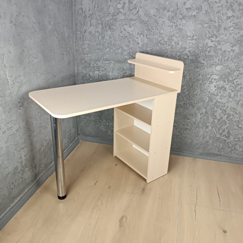 Стіл манікюрний MS-1х3D Венге Світлий розкладний